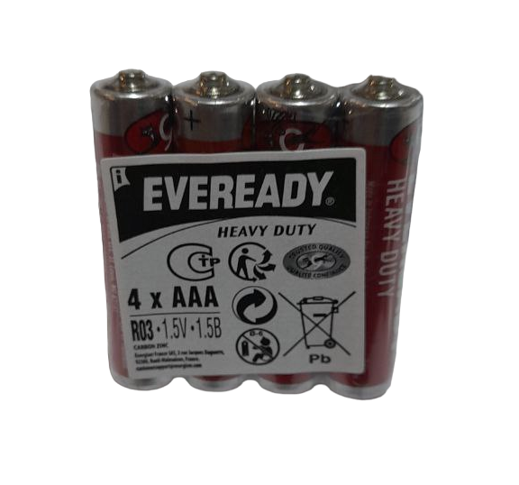 Батарейка Energizer EVEREADY AAA Heavy Duty LR03 4 шт.