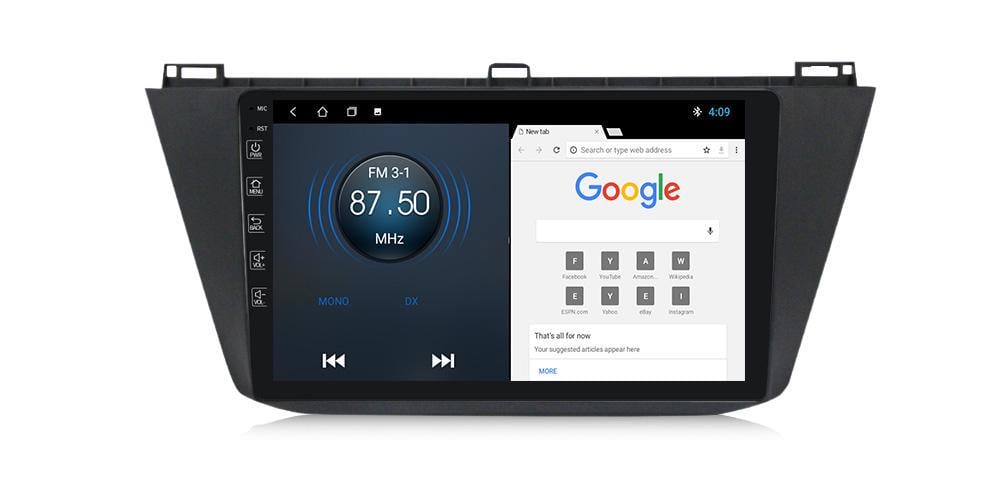 Автомагнітола штатна Phantom DVA-2K10 Pro Max VW Tiguan 2017- (PH-10308128)