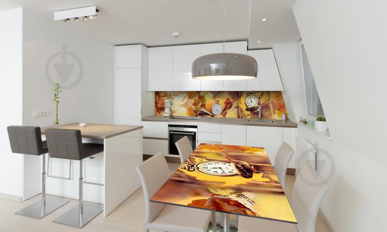 Наклейка виниловая на стол Zatarga «Осеннее Время» 600х1200 мм Z180534st