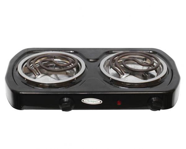 Настольная электрическая плита Лемира ЭПТ2-Т 2-2.0 кВт/220В Черный (247803)