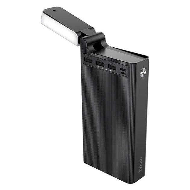 Повербанк Hoco J62 с лампой 30000 mAh Black (19475373) Повербанк Hoco J62 с лампой 30000 mAh Black (19475373)