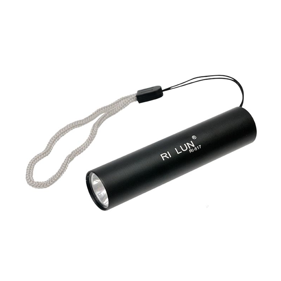 Ліхтарик LED RI LUN RL-517 Micro USB Чорний - фото 3