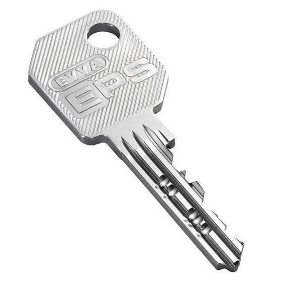 Циліндр дверний EVVA EPS ключ/тумблер 31х86Т 117 мм Чорний (100005251ч) - фото 4