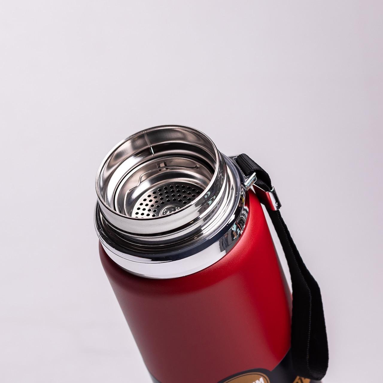 Термос Vacuum Sportsна з датчиком температури 1 л Червоний (2431236531) - фото 4 Термос Vacuum Sportsна з датчиком температури 1 л Червоний (2431236531) - фото 4