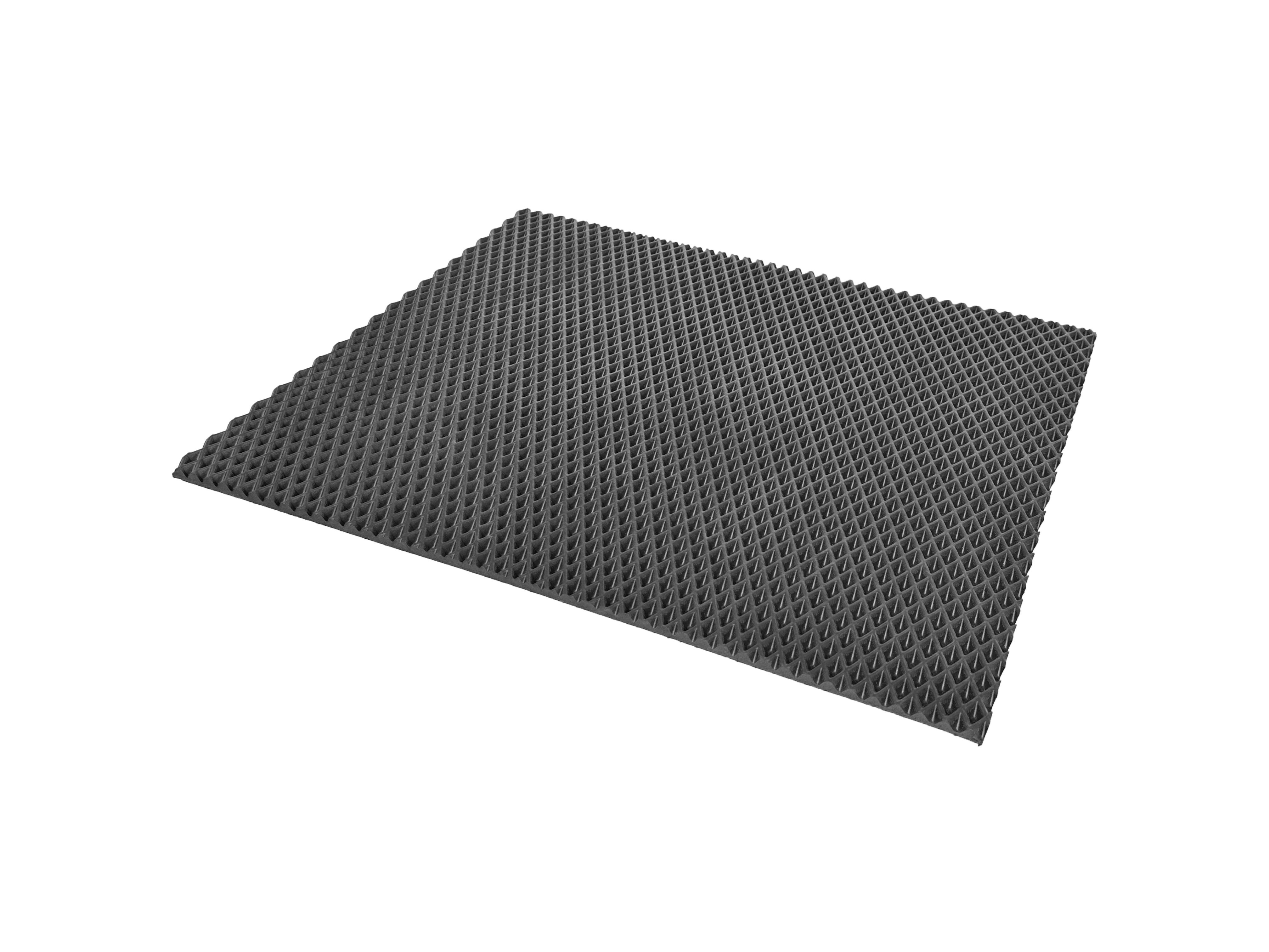 Килимок для котячого лотка EVAPUZZLE UltraMat одношаровий 60х50 см Чорний (6050bl1)