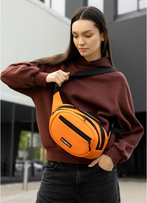 Сумка женская Sambag через плечо из экокожи Оранжевый (10940301017) Сумка женская Sambag через плечо из экокожи Оранжевый (10940301017)