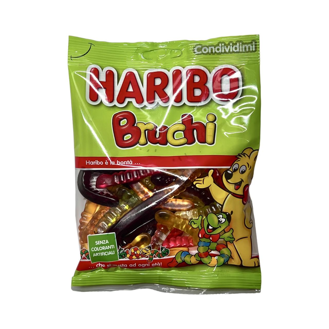 Желейки Haribo bruchi черв'ячки з фруктовими смаками 175 г (2088778233)