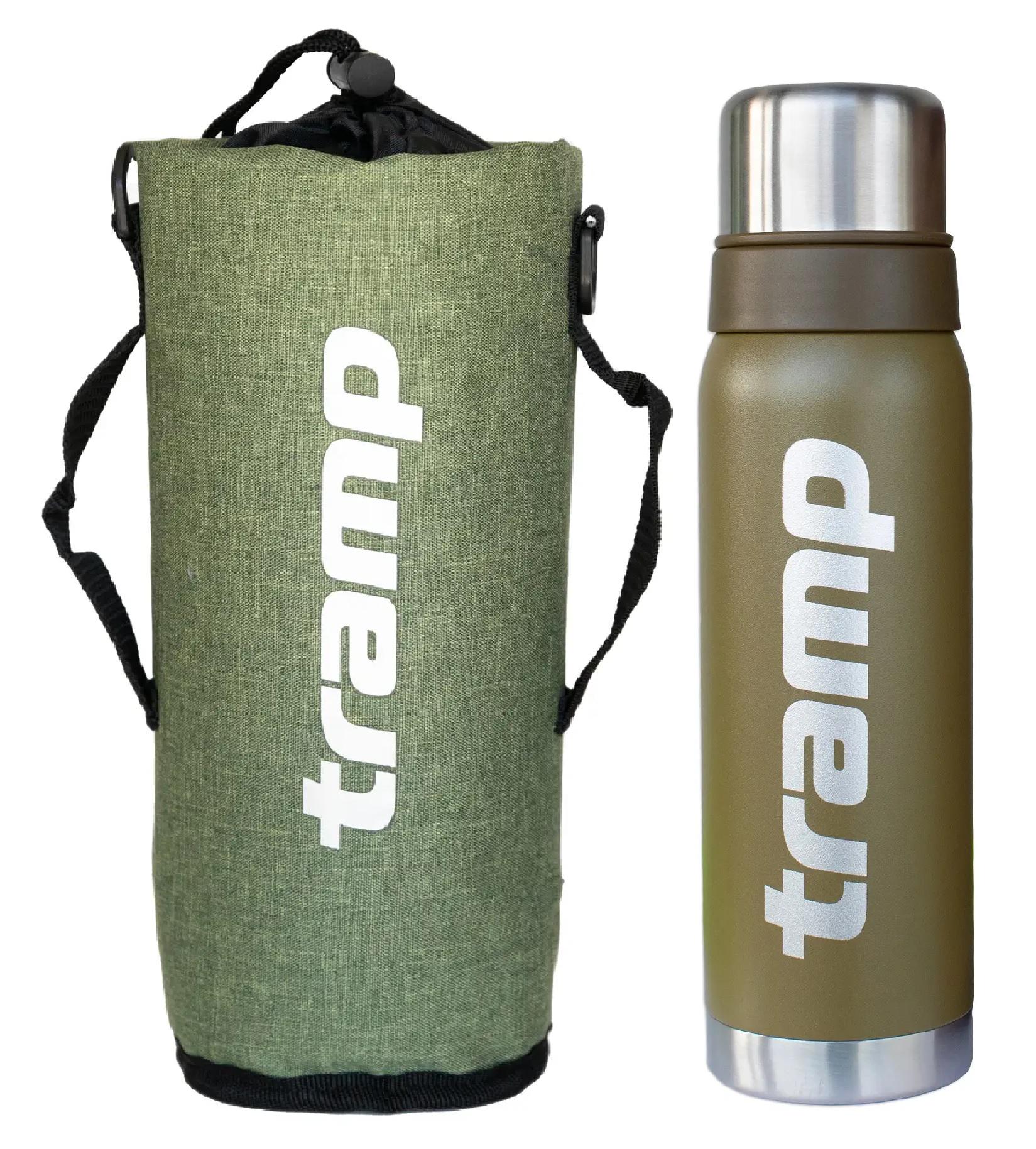 Термос Tramp Expedition 0,75 л + термочехол Olive (STAN-75OLV)