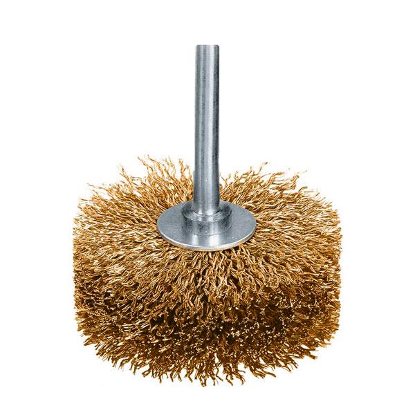 Щетка-насадка для дрели и шуруповерта 50 мм стальная проволока (id_3007)
