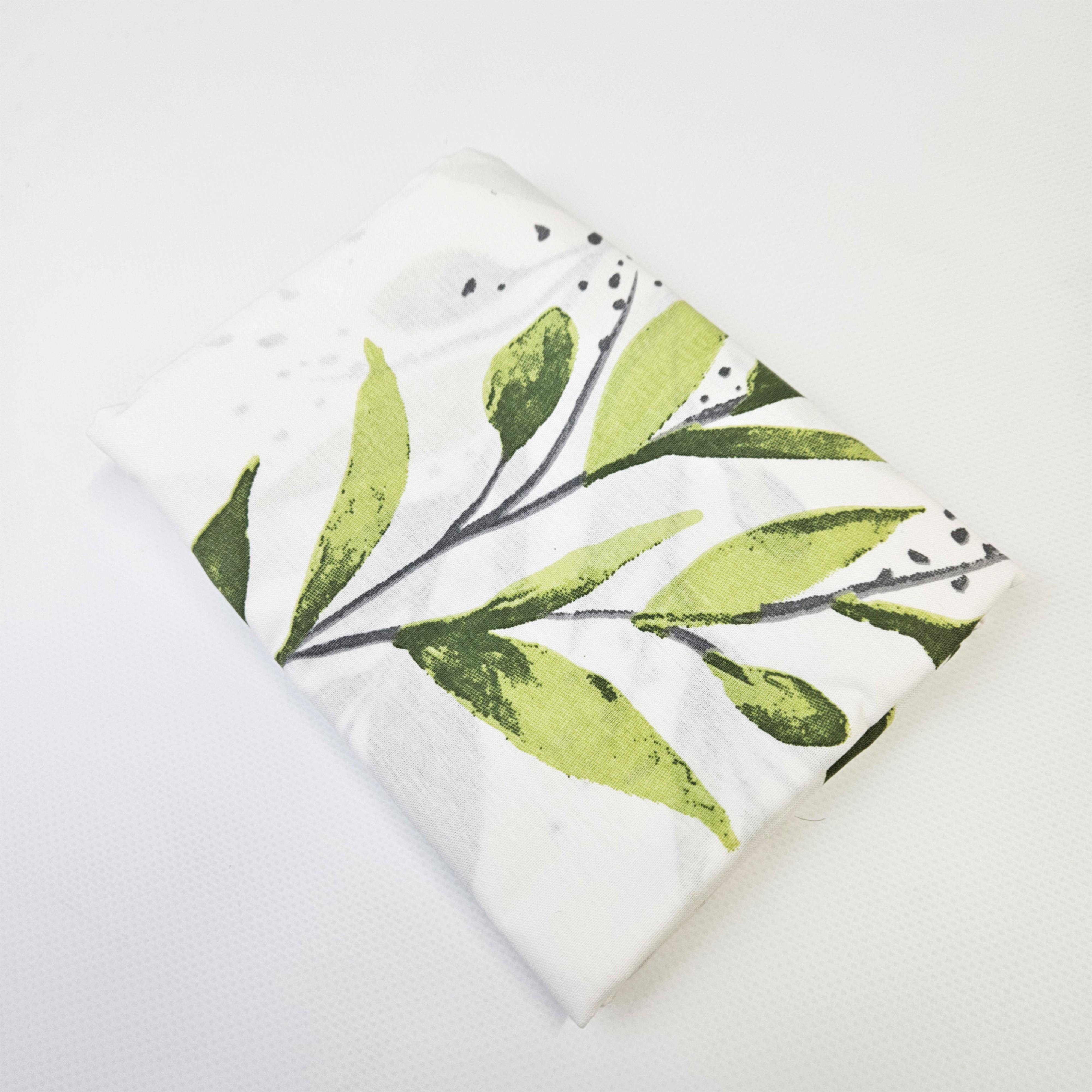 Наволочка Листья 50x70 см Зеленый (ranfbilzelleaf)