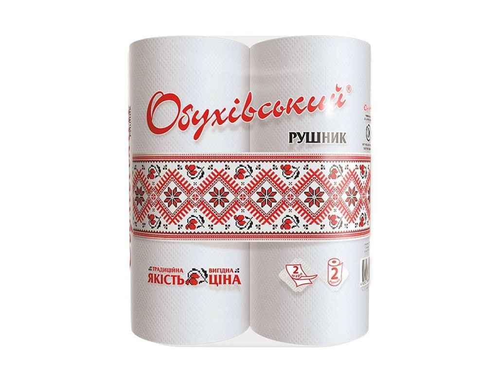 Полотенца бумажные Обухов на гильзе 2 рул. (189731)