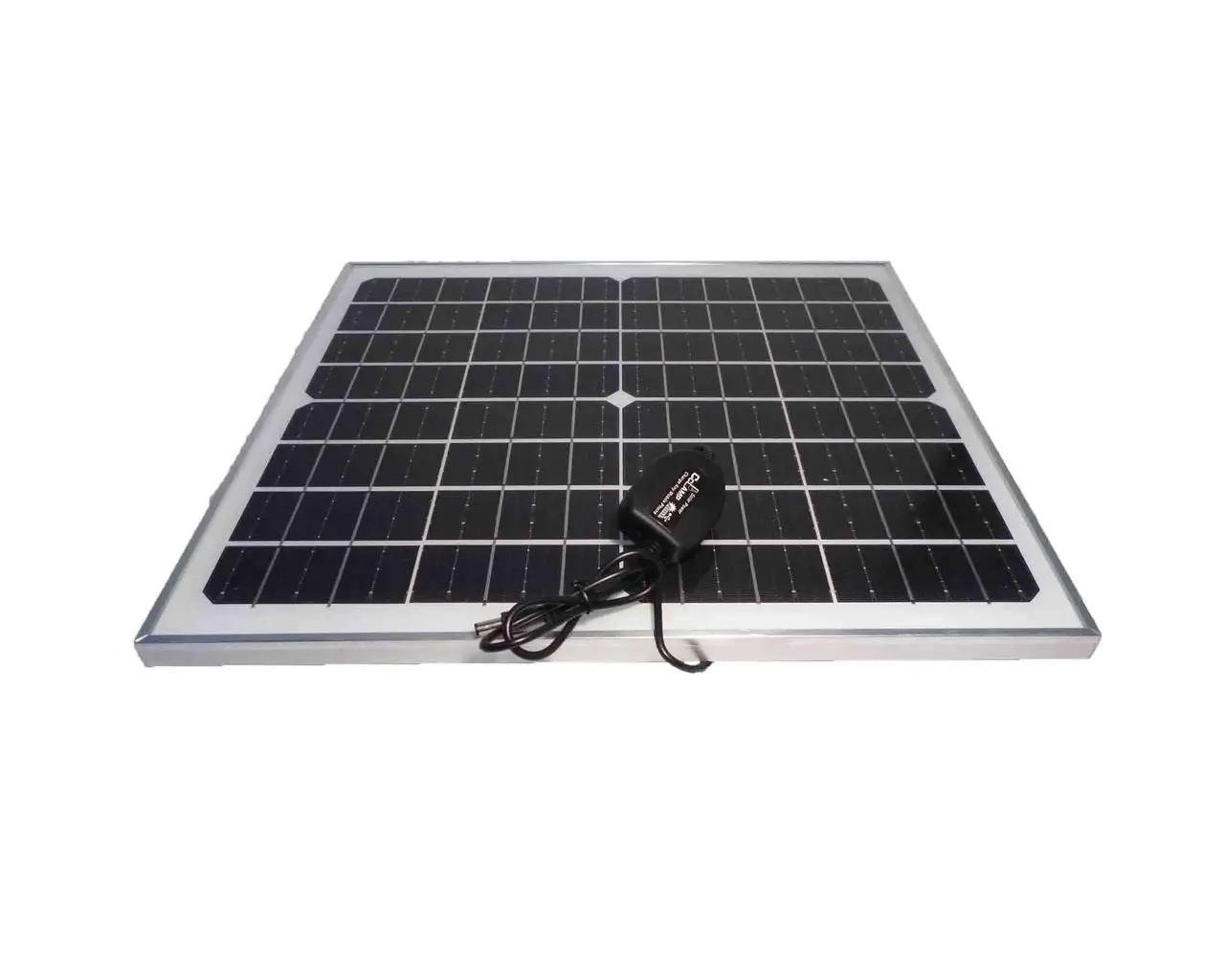 Сонячна панель CcLamp Solar Panel IP65 USB 20 Вт - фото 2