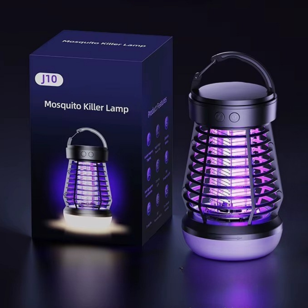 Лампа антимоскітна акумуляторна портативна з пасткою від комах 5W (mosquito_ lamp_2) - фото 2