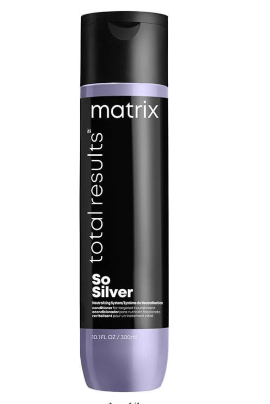 Кондиционер для питания и придания блеска белым и платиновым волосам Matrix So Silver 300 мл (1551631932)