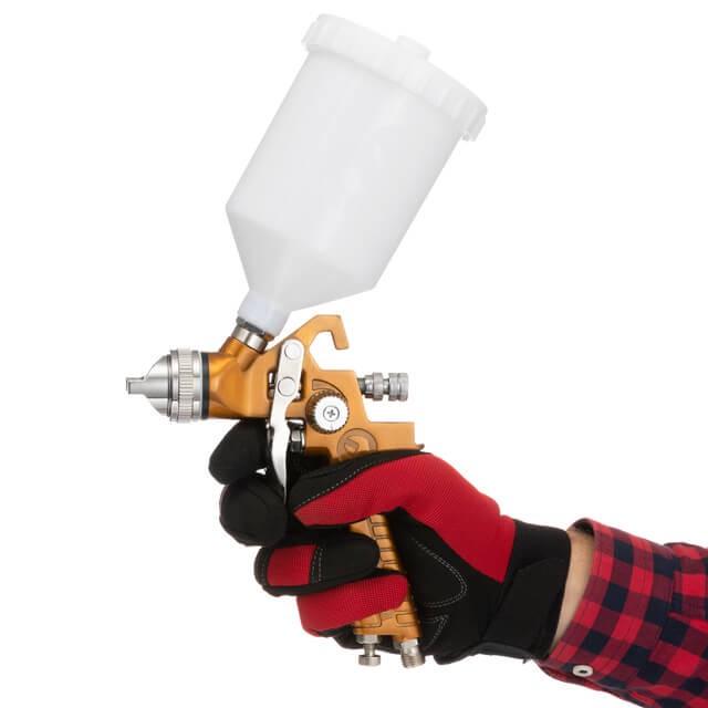 Фарбопульт пневматичний Intertool PT-0110 HVLP форсунка 1,5 мм верхній пластиковий бачок 600 мл 3 бар - фото 5 Фарбопульт пневматичний Intertool PT-0110 HVLP форсунка 1,5 мм верхній пластиковий бачок 600 мл 3 бар - фото 5