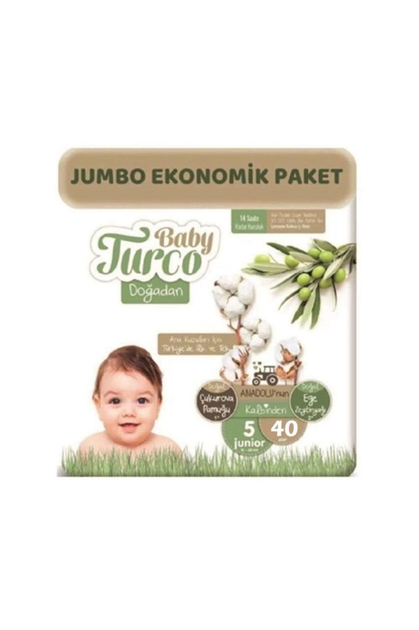 Підгузки дитячі Baby Turco 5 junior 40 шт. (1653769950)