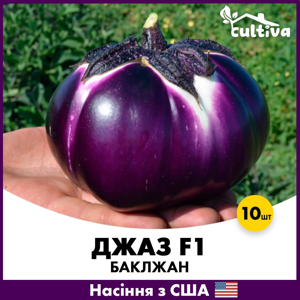 Насіння баклажану Spark Seeds Джаз F1 10 шт. (R5101210)