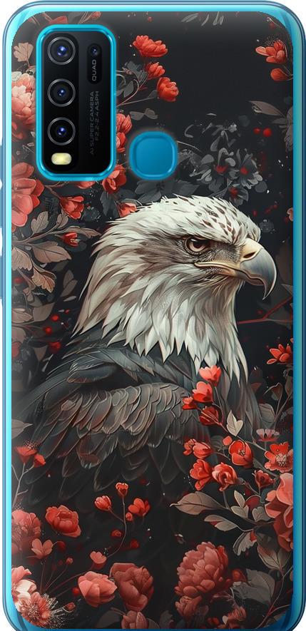 Чехол на Vivo Y30 Цветочный страж (6102t-2154-42517)
