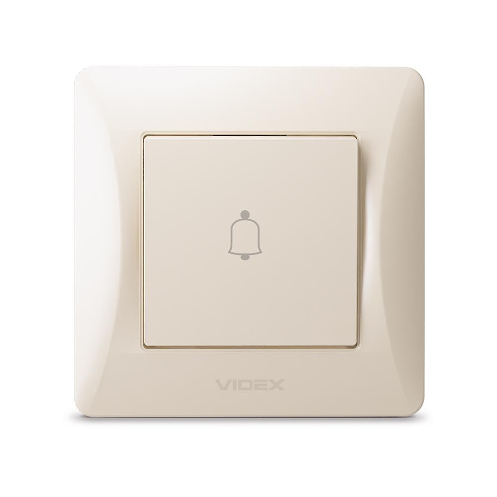 Кнопка дзвінка Videx BINERA Кремовий