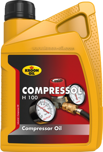 Масло компрессорное Kroon Oil Compressol H100 1 л (33479)