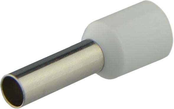 Наконечник изолированный АСКО-Укрем НТ 6,0-12 6 мм2 гильза 12 мм 1 шт. Белый (A0060010069)