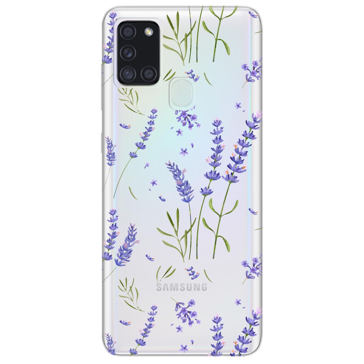 Силіконовий чохол Zorrov для Samsung Galaxy A21s - Lavender (14100040270125607)