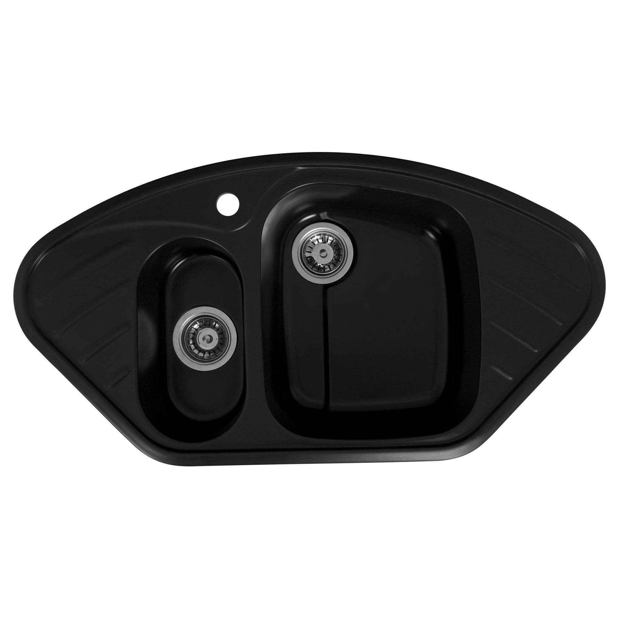 Мойка для кухни гранитная Platinum 9250UW LARGO глянцевая Черный Мойка для кухни гранитная Platinum 9250UW LARGO глянцевая Черный
