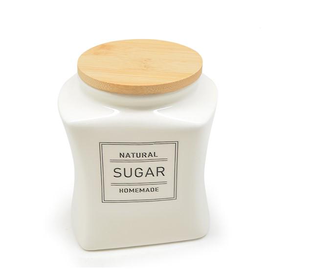 Банка для цукру Natural 700 мл 12х10х13 см (AN013033)