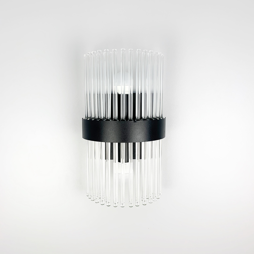 Настенный светильник Coliseum со стеклянными палочками Black (WJ 881/2 S BK)