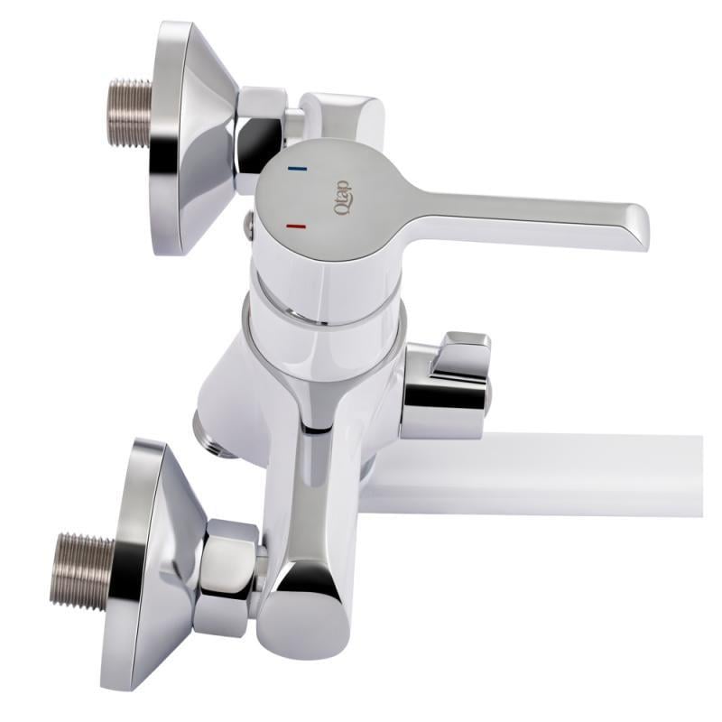 Смеситель для ванны Q-tap Grand WCR 005 латунь Белый (QTGRAWCR005) - фото 5 Смеситель для ванны Q-tap Grand WCR 005 латунь Белый (QTGRAWCR005) - фото 5