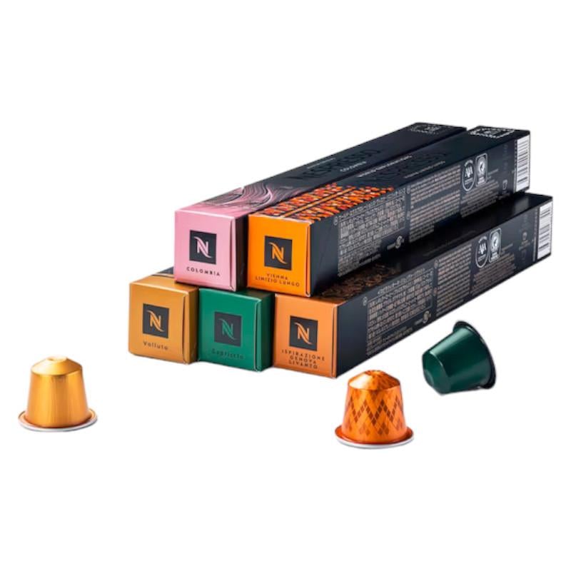 Набор кофе в капсулах Nespresso Balanced Coffee Set 50 капсул
