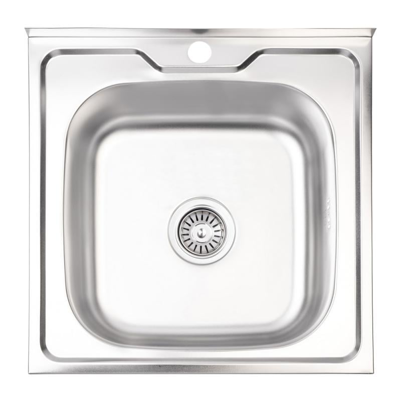 Кухонна мийка Lidz 5050 Satin 0,8 мм (LIDZ5050SAT8)