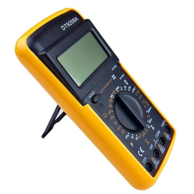 ᐉ Мультиметр для вимірювання напруги Digital DT-9208A цифровий (298346 ...