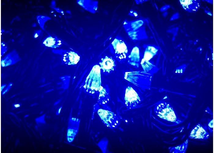 Гирлянда-бахрома ICICLE light на черном кабеле 240LED 5 м Синий (000019227)