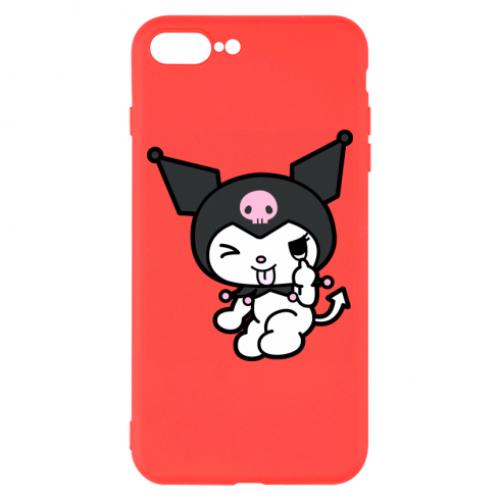 Чехол для iPhone 8 Plus Kuromi hello kitty