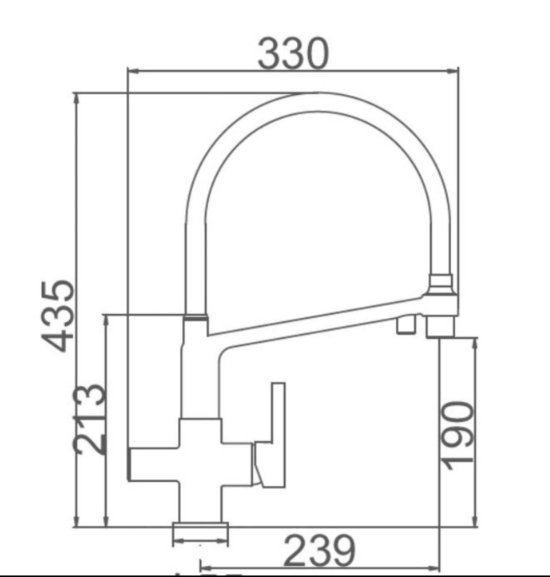 Смеситель для кухни Epelli Latte Cromo Duos с подключением отфильтрованной воды (25067891) - фото 3 Смеситель для кухни Epelli Latte Cromo Duos с подключением отфильтрованной воды (25067891) - фото 3