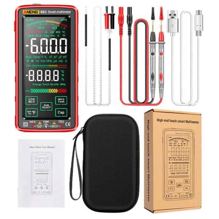 Мультиметр профессиональный ANENG 683 (2167013291) - фото 6 Мультиметр профессиональный ANENG 683 (2167013291) - фото 6