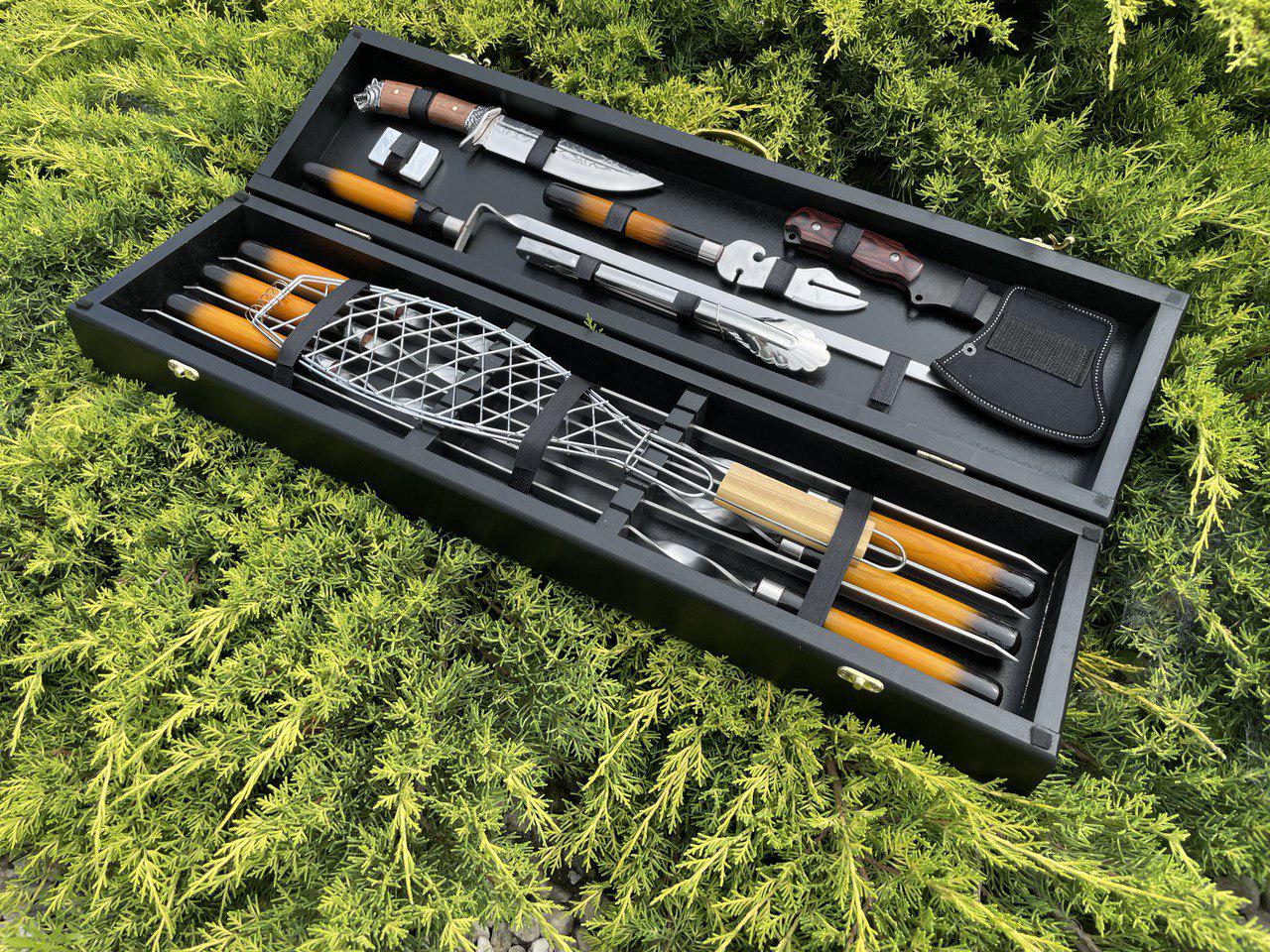 Набор шампуров в кейсе Хищник №7 M - фото 3