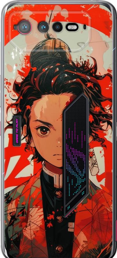 Чехол на Asus Rog Phone 6 Тандзиро Камадо (6131u-3401-42517)