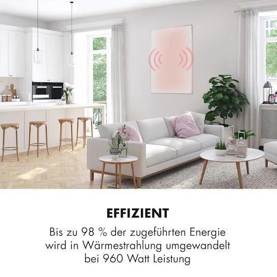 Инфракрасный обогреватель настенный KLARSTEIN Wonderwall Air (10034234) - фото 7 Инфракрасный обогреватель настенный KLARSTEIN Wonderwall Air (10034234) - фото 7