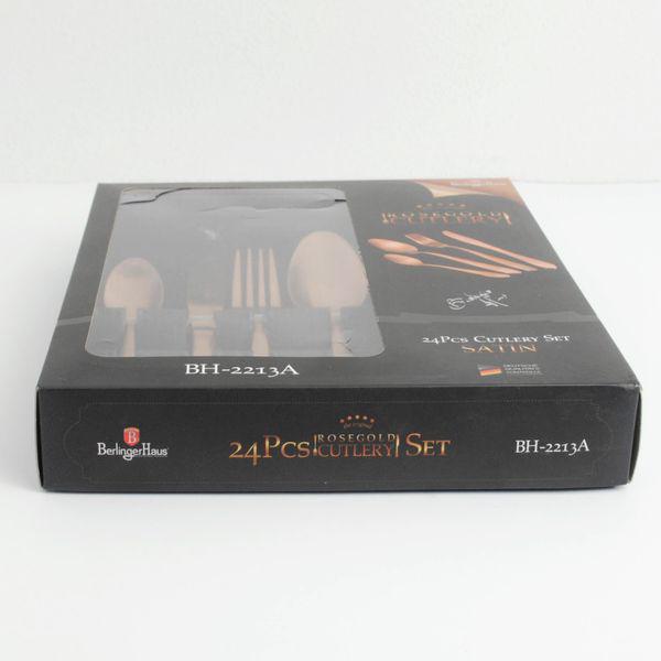 Набор столовых приборов Berlinger Haus Collection 24 пр. (BH-2213) - фото 5 Набор столовых приборов Berlinger Haus Collection 24 пр. (BH-2213) - фото 5