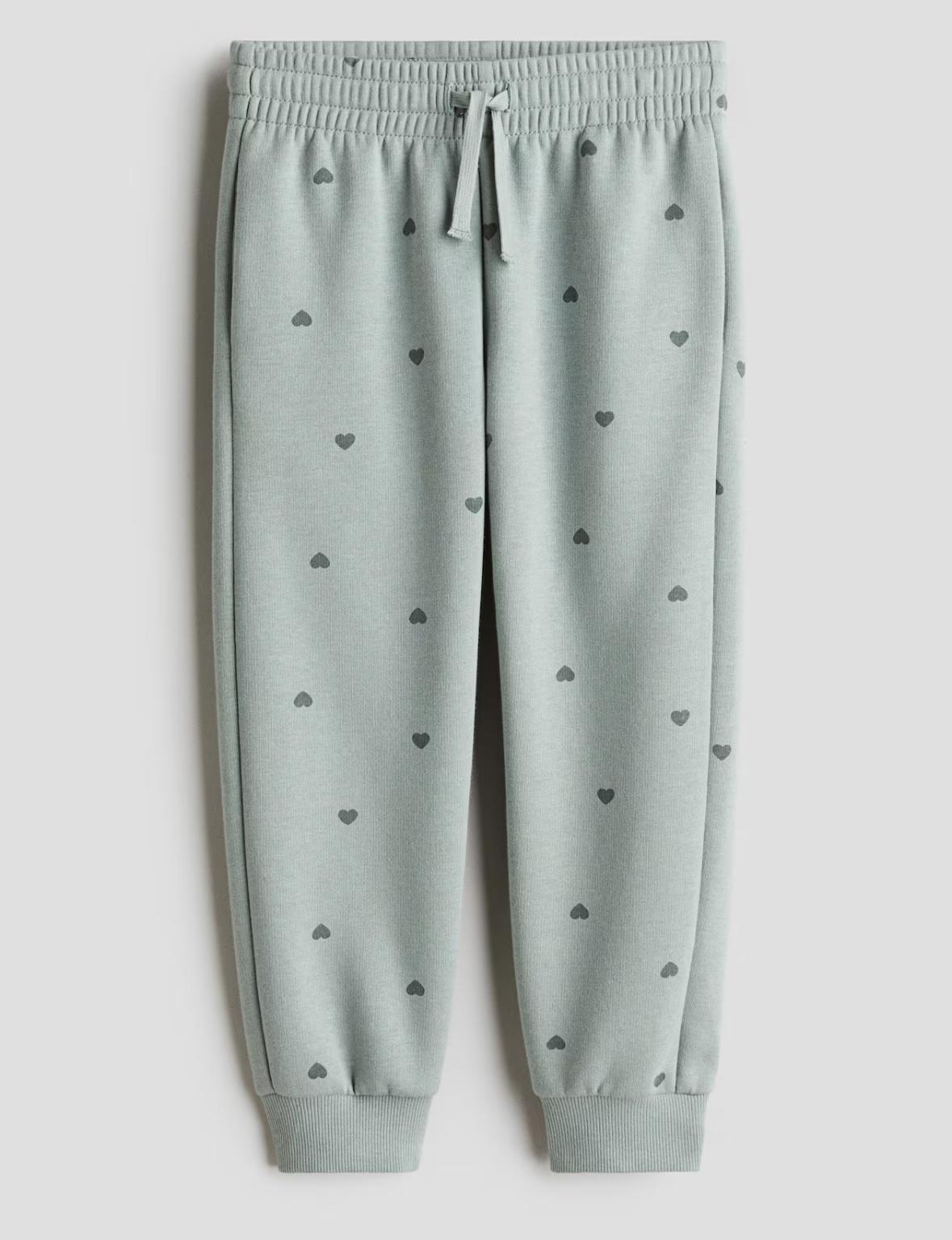 Брюки спортивные для девочки H&M утепленные 116 см Зеленый (3030)