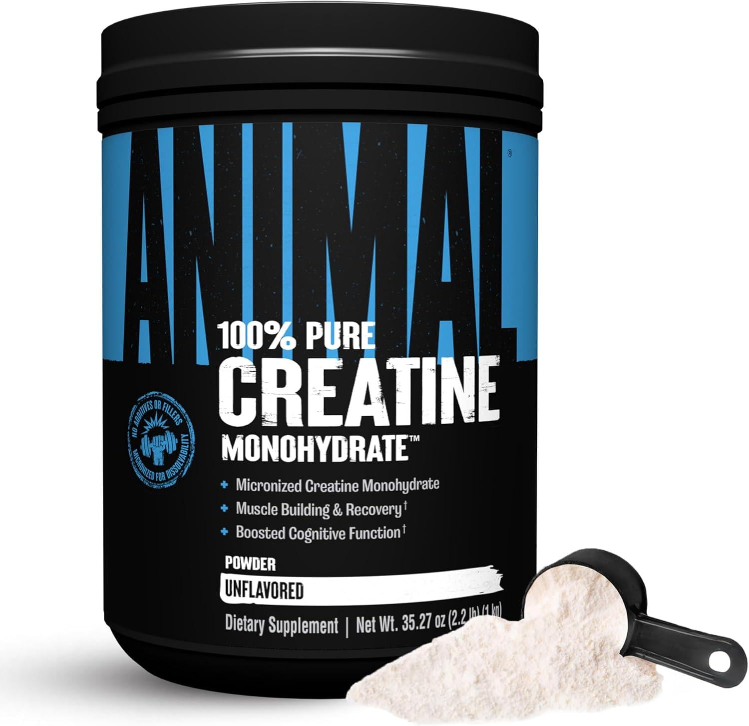 Креатин моногидрат Universal Nutrition Animal Creatine Powder 1000 г