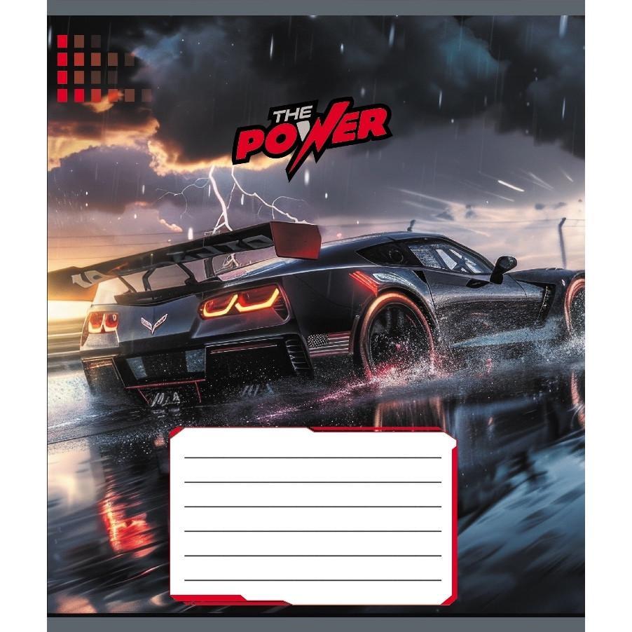 Зошит учнівський Leader Супер сила 012-510041C-5 в косу лінію 12 арк. (RLT55176)