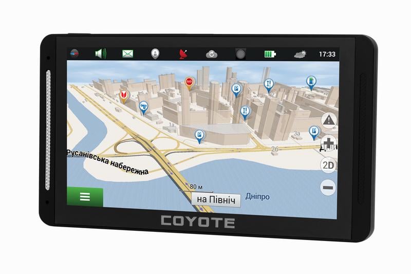 GPS навігатор з відеореєстратором Coyote 940 DVR Double Hector PRO RAM 1 GB ROM 16 Gb з камерою заднього виду та MicroSD 64 Gb - фото 14