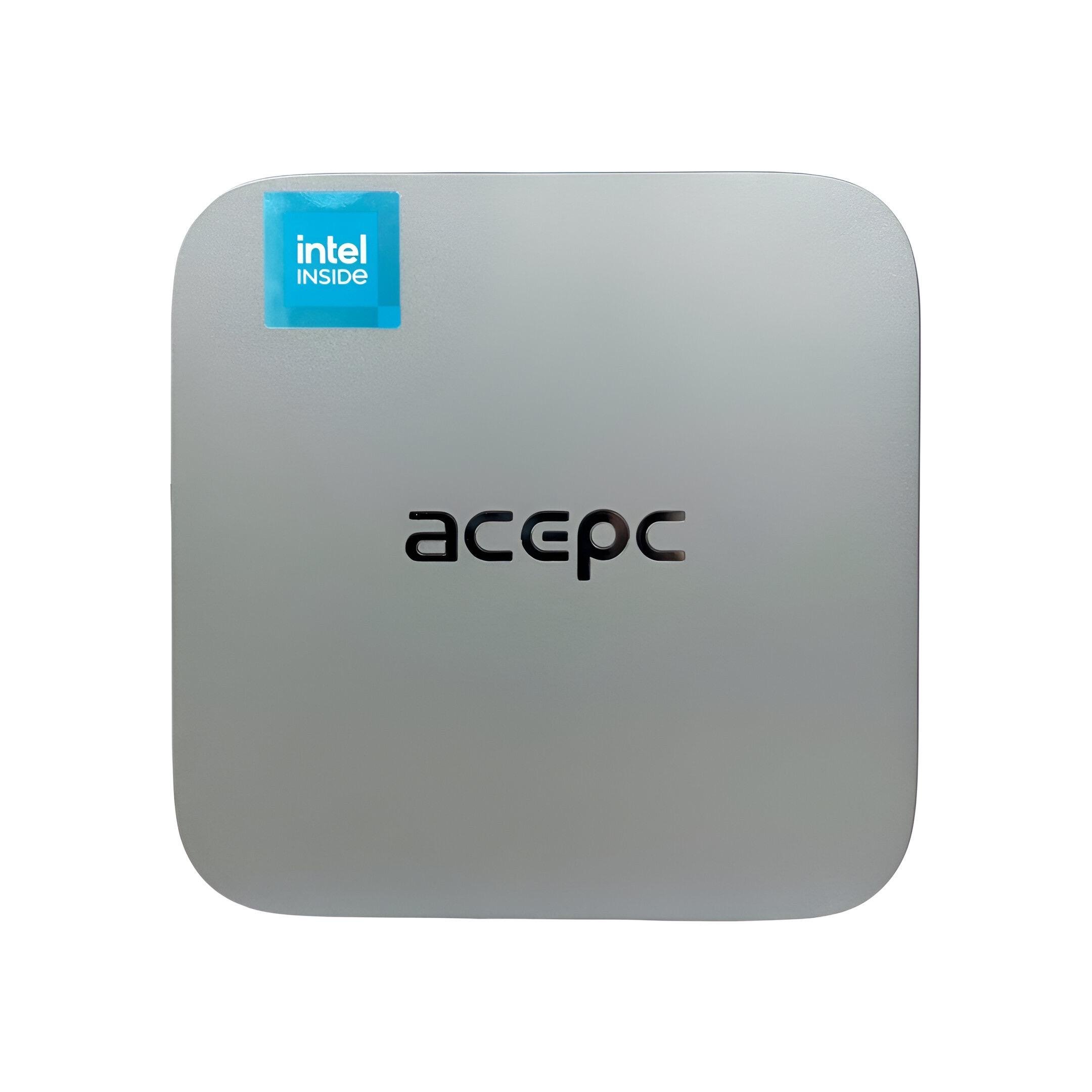 Міні-ПК Acepc A0ES/Intel Processor N150/RAM 16GB/SSD 512GB/LAN/Wi-Fi/Bluetooth Windows 11 Pro Сірий (epic2263)