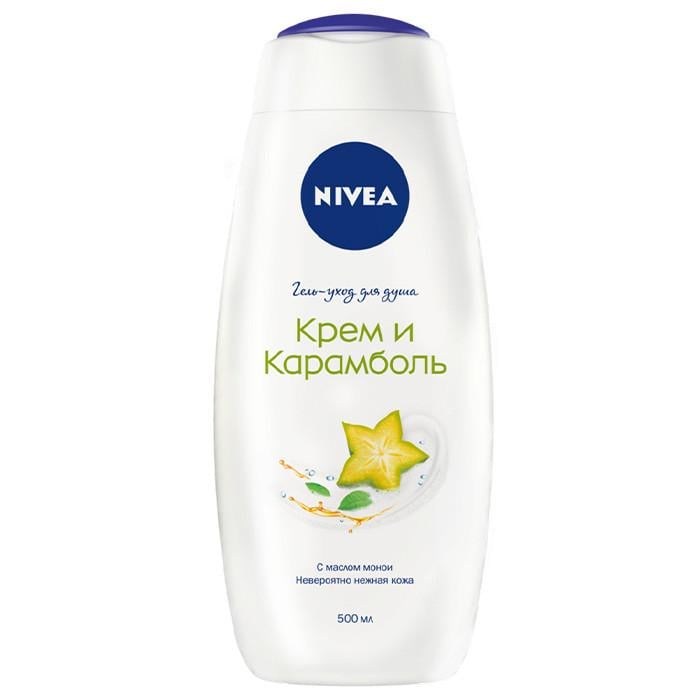 Гель-крем для душа Nivea Shower Карамболь 500 мл (1645524522)