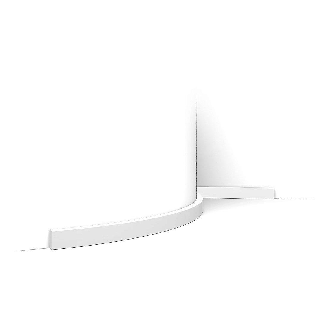 Плинтус дюрополимерный Orac SX194 гибкий 20х10х2000 мм (29326196)