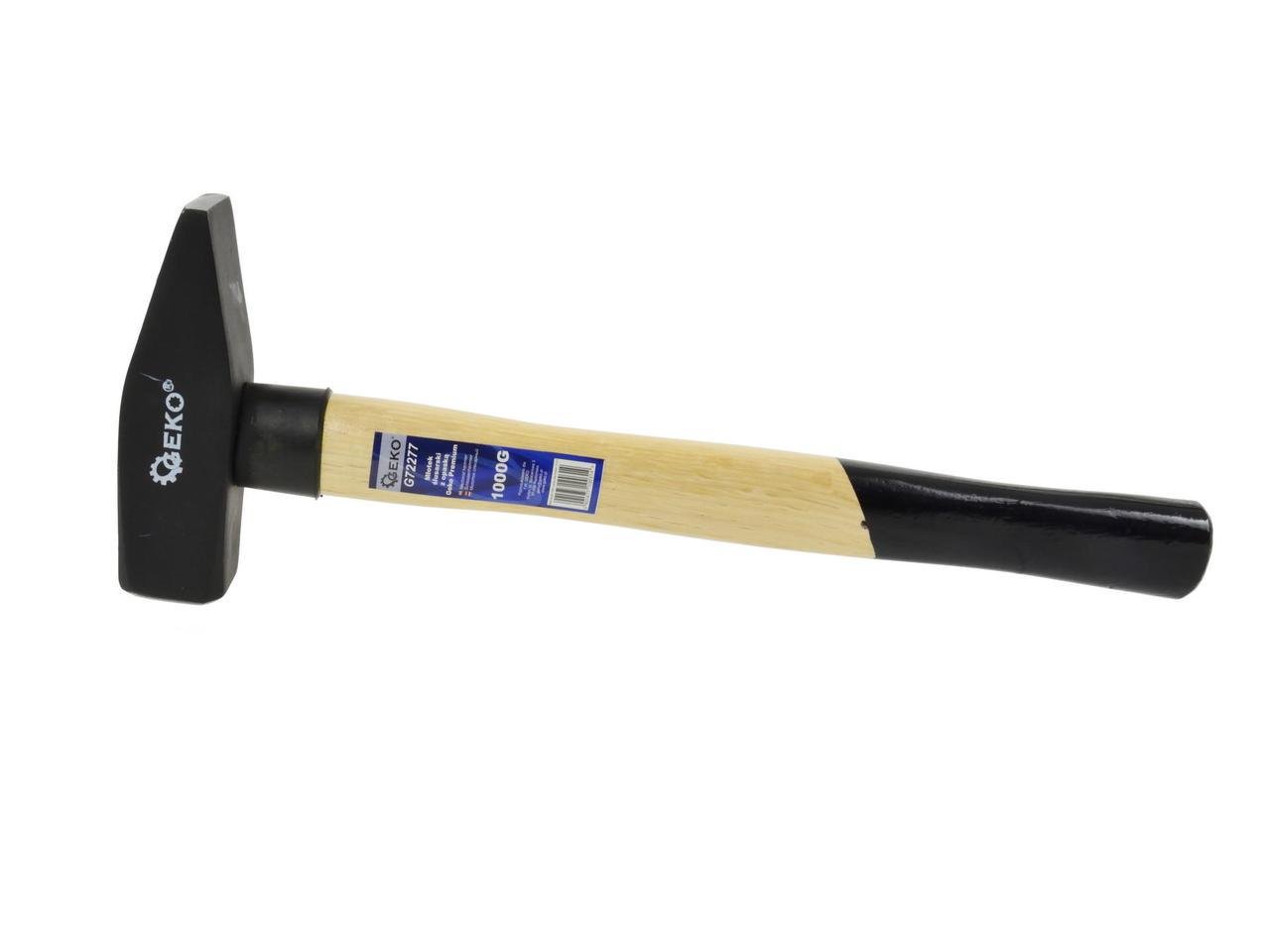 Молоток слюсара GeKo premium з дерев'яною ручкою 1,0 кг (G72277) - фото 1 Молоток слюсара GeKo premium з дерев'яною ручкою 1,0 кг (G72277) - фото 1