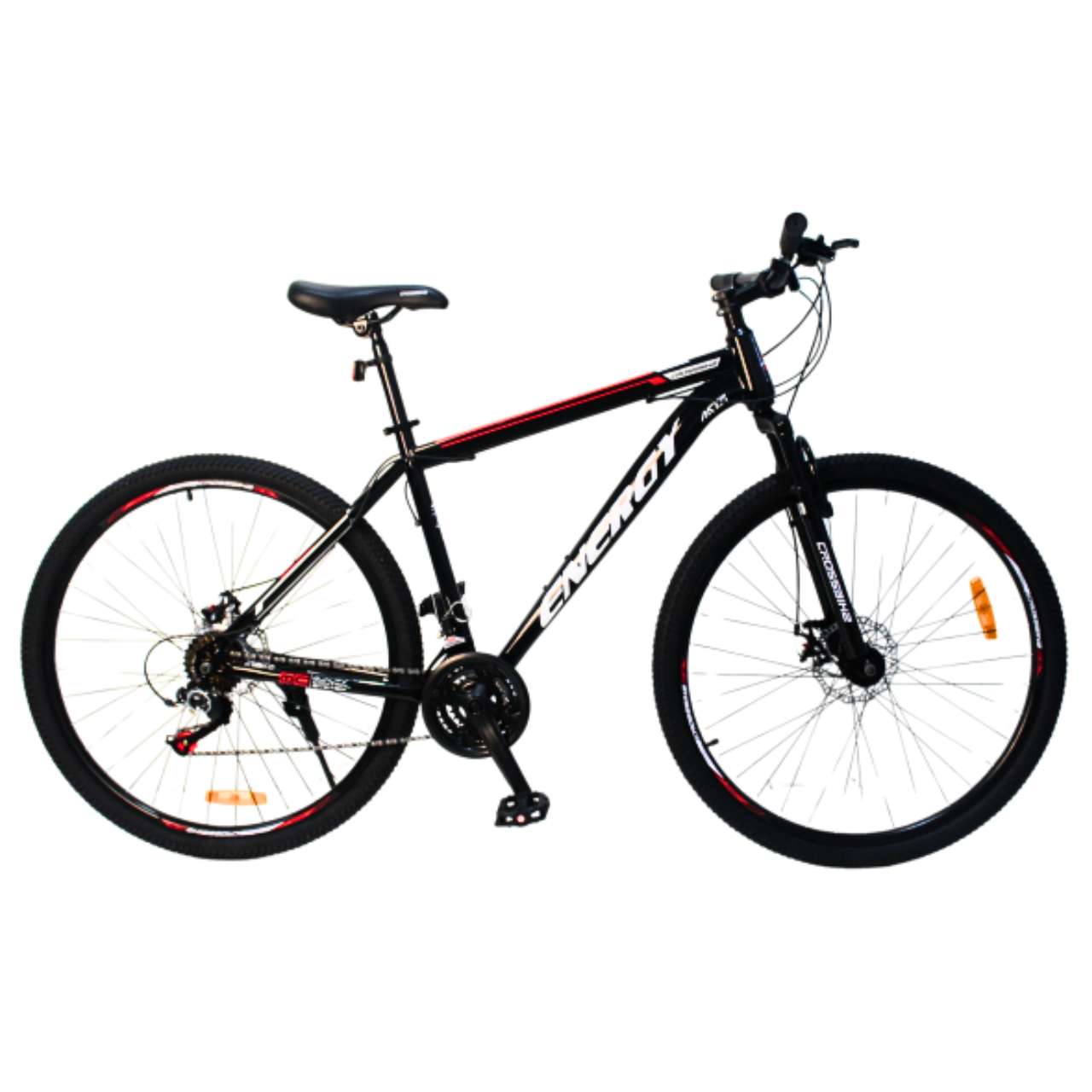 Велосипед CrossBike Energy 2025 29" 19" Black-red